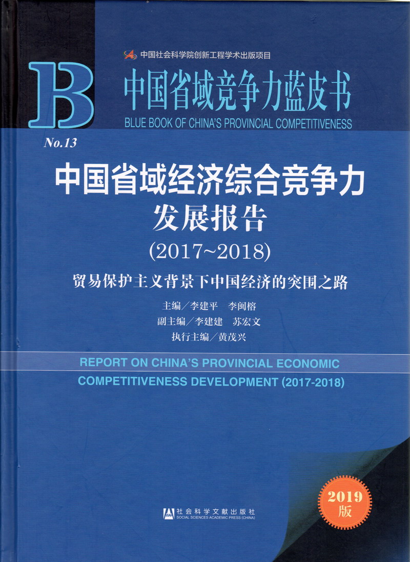 操我啊啊啊啊视频中国省域经济综合竞争力发展报告（2017-2018）